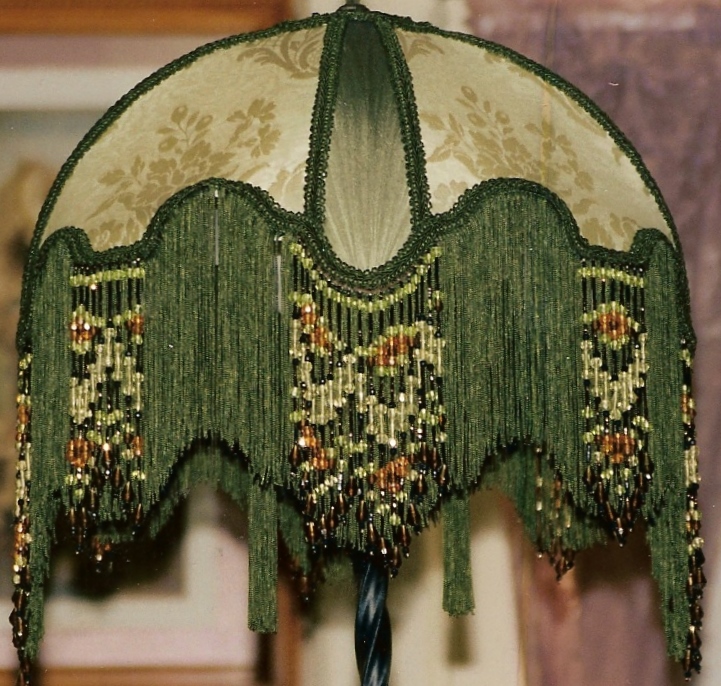 Enchanting Victorian Lampshades Large, Large Victorian Lamp Shades With Fringe